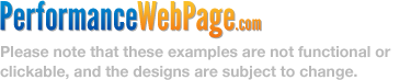 Performance Web Page Sneak Peek